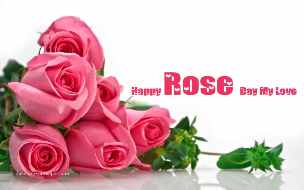 Roj Wallpaper - Good Morning Images With Pink Rose , HD Wallpaper & Backgrounds