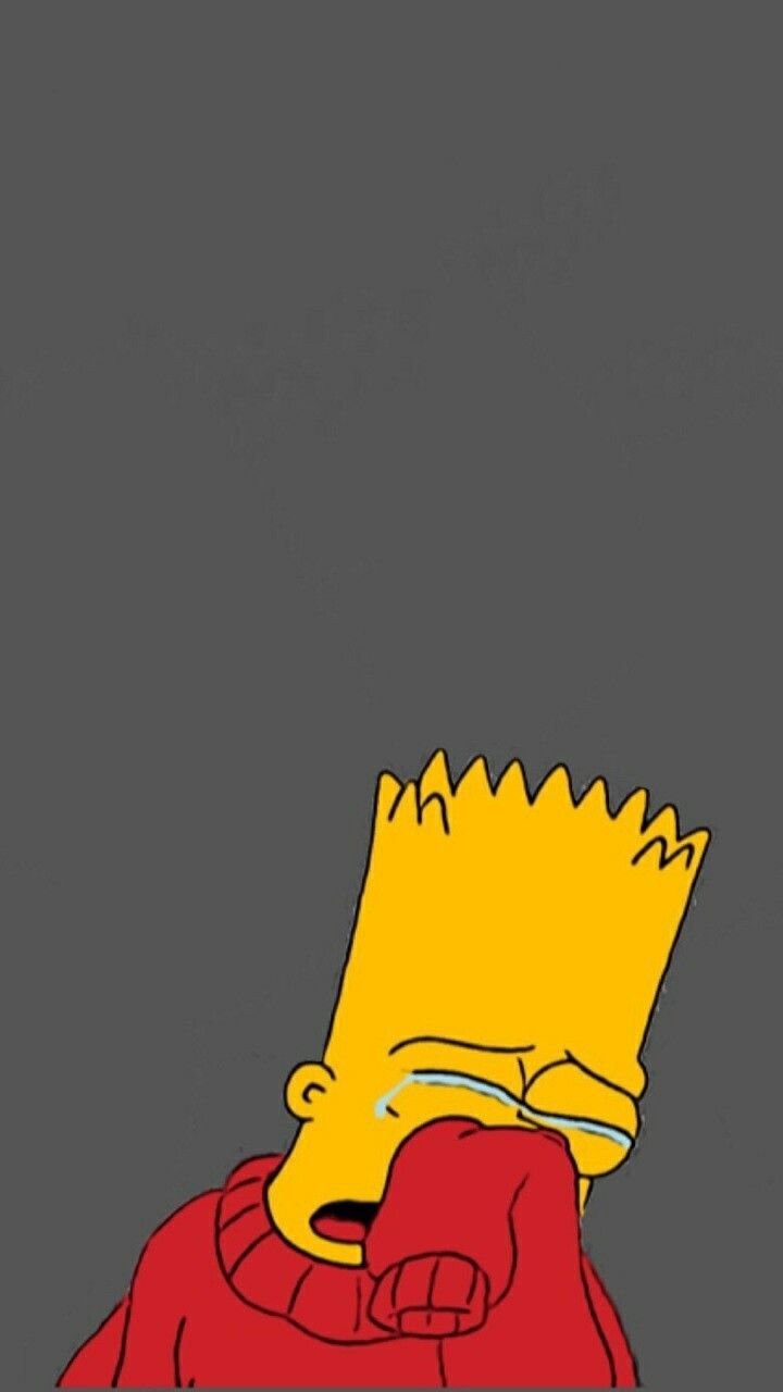 Pinterest // Fashionista1152 -/• - Simpson Sad , HD Wallpaper & Backgrounds