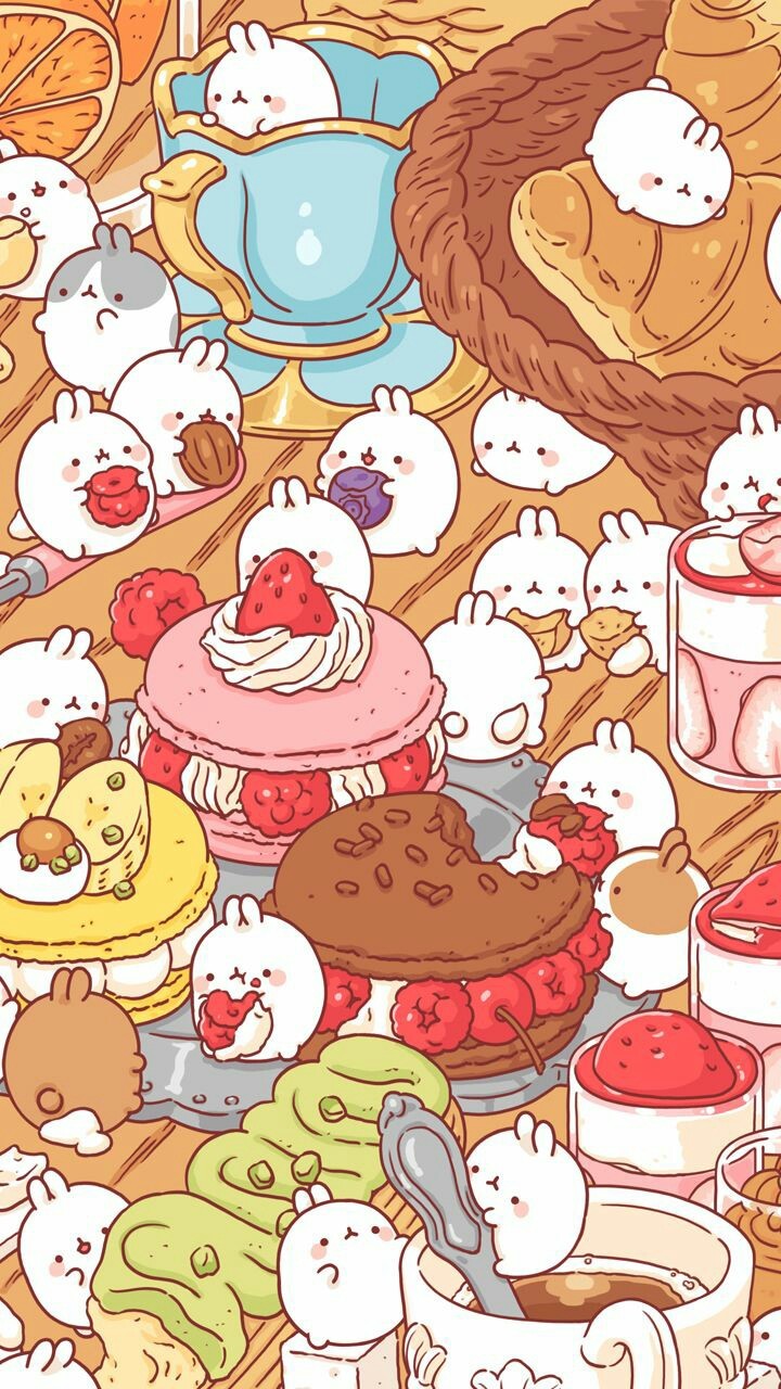 Wallpapers Molang - Molang Phone , HD Wallpaper & Backgrounds