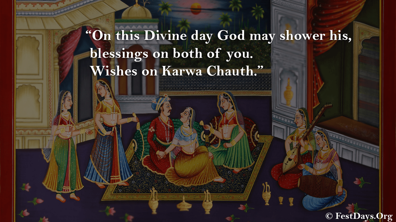 Happy Karva Chauth Wallpaper Greetings - Thanksgiving , HD Wallpaper & Backgrounds