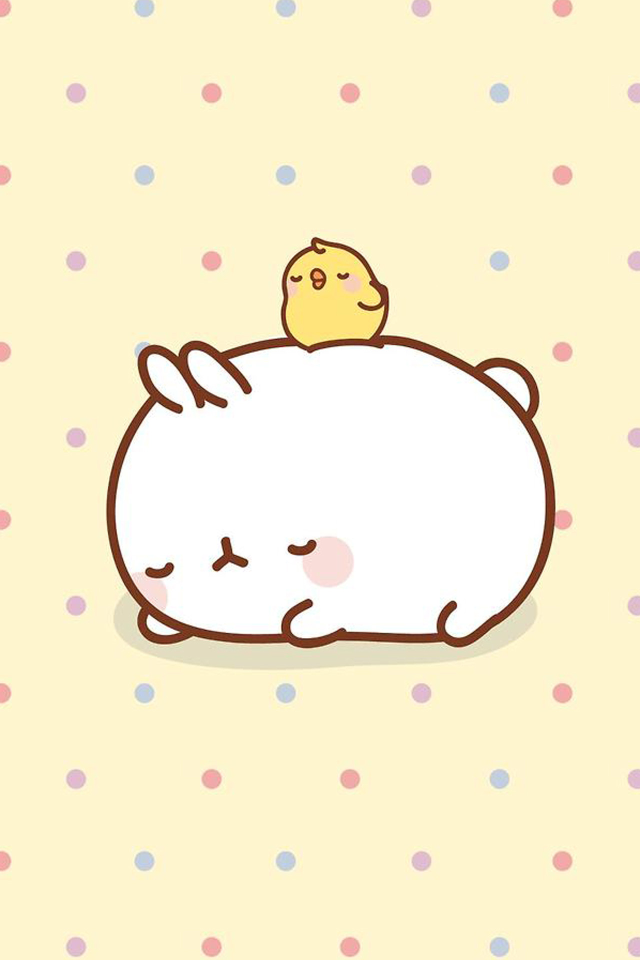 Molang Wallpapers - Piu Piu Y Molang , HD Wallpaper & Backgrounds