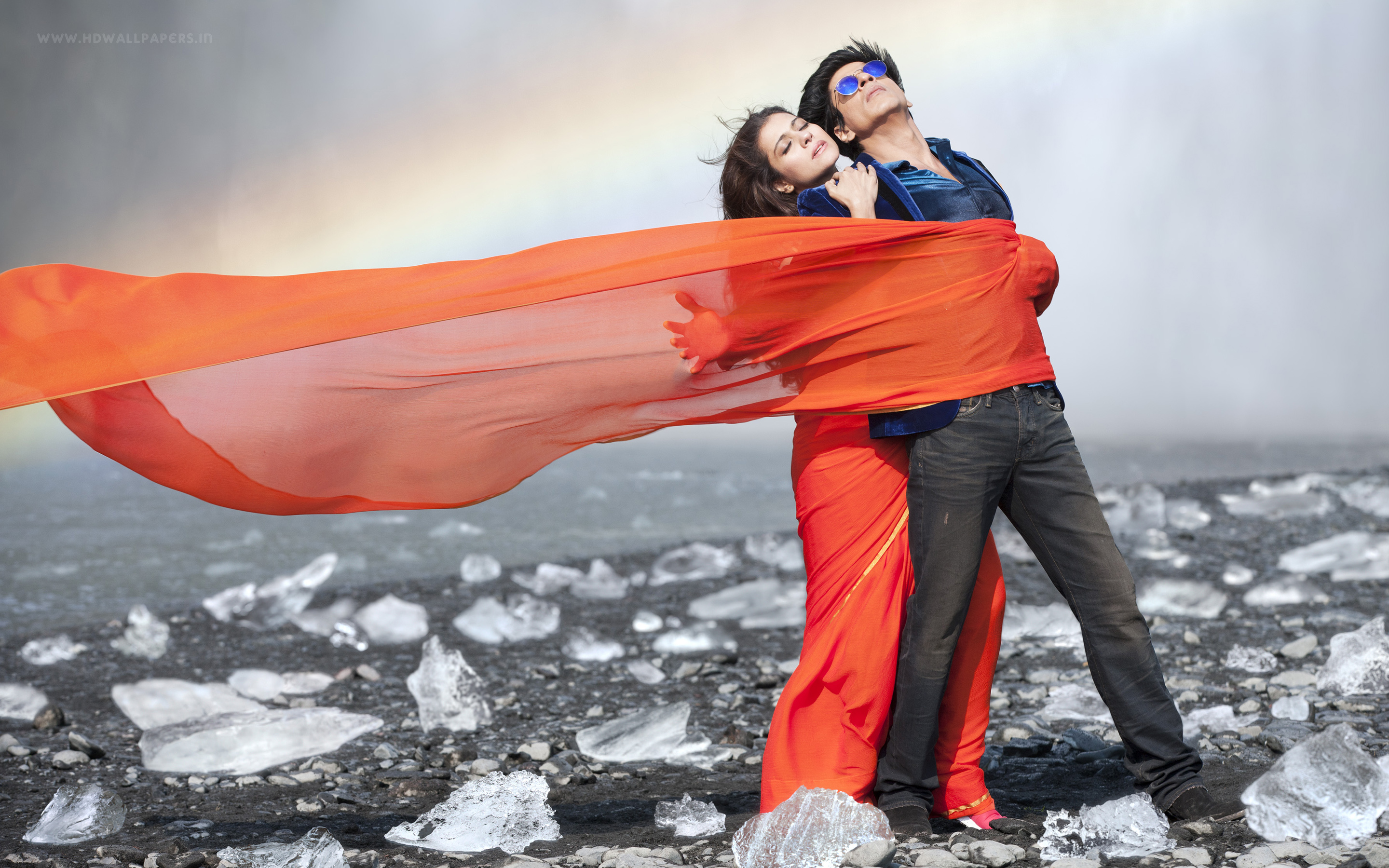 Shah Rukh Khan Kajol Dilwale Wallpaper - Best Bollywood , HD Wallpaper & Backgrounds