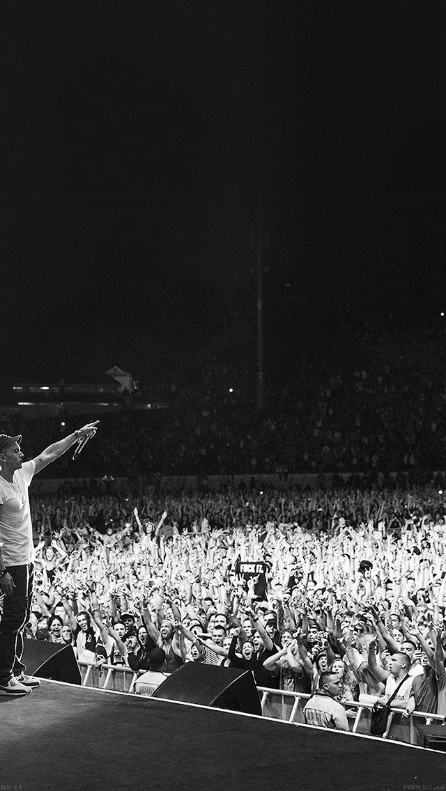 Rapper - Eminem Concert , HD Wallpaper & Backgrounds