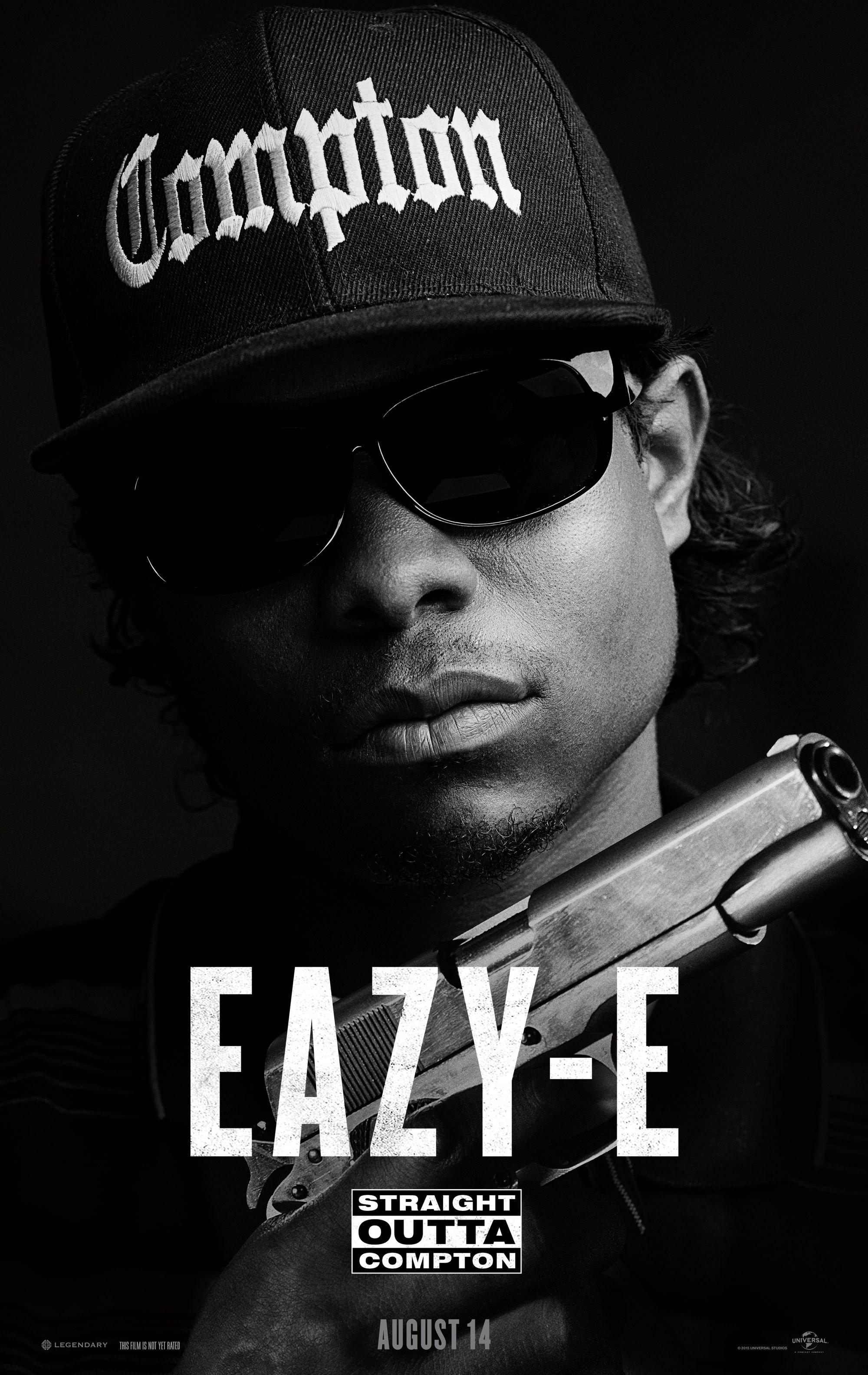 Rap Wallpaper Iphone - Eazy E Straight Outta Compton Poster , HD Wallpaper & Backgrounds