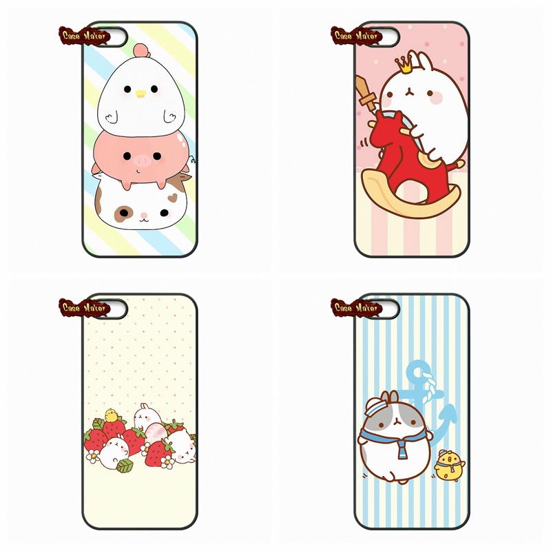 Molang Kawaii Wallpapers Protective Cover Case For - Fond D Écran Molang , HD Wallpaper & Backgrounds