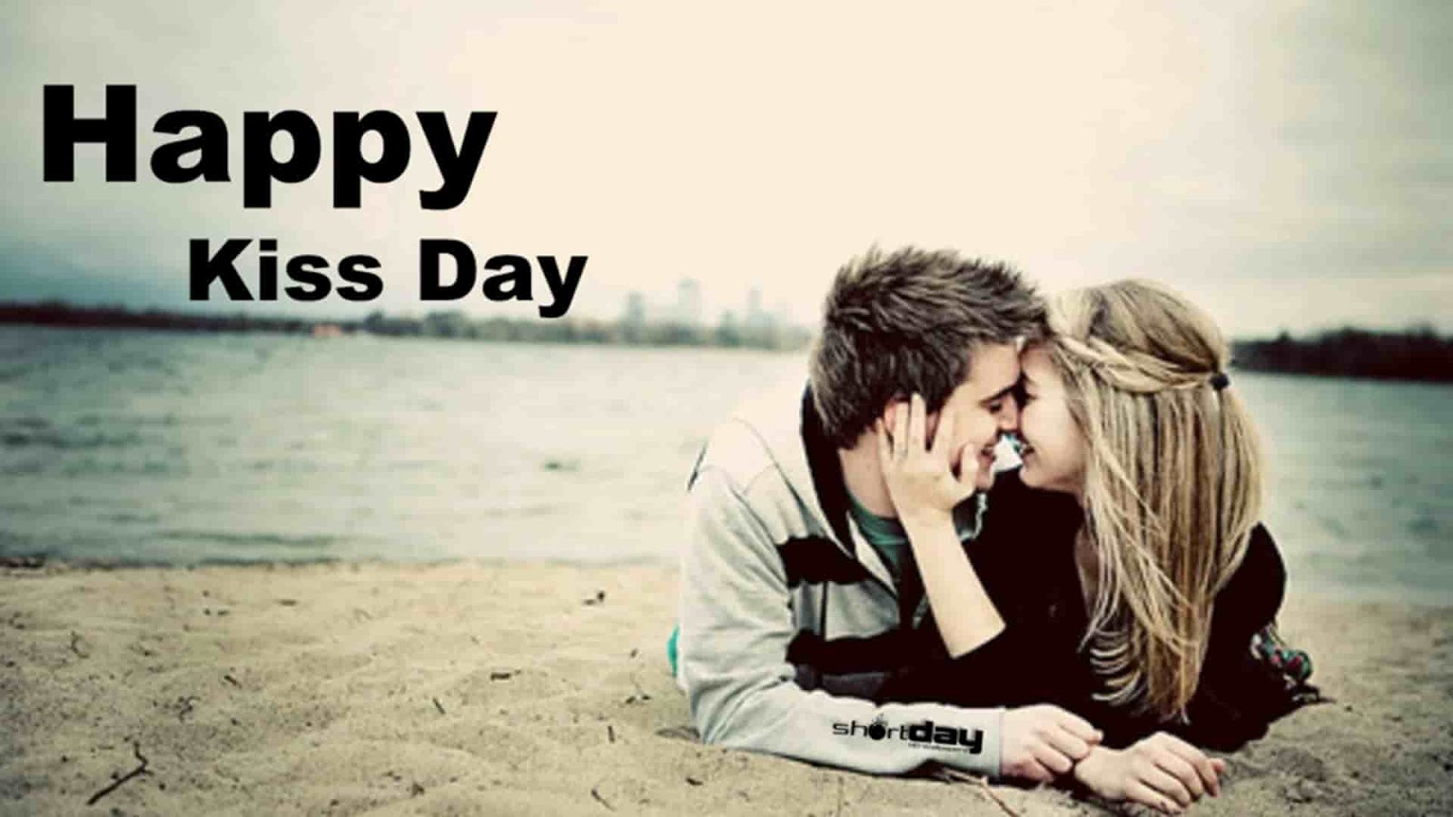 Kiss Day Shayari Sms For - Happy Kiss Day Msg , HD Wallpaper & Backgrounds
