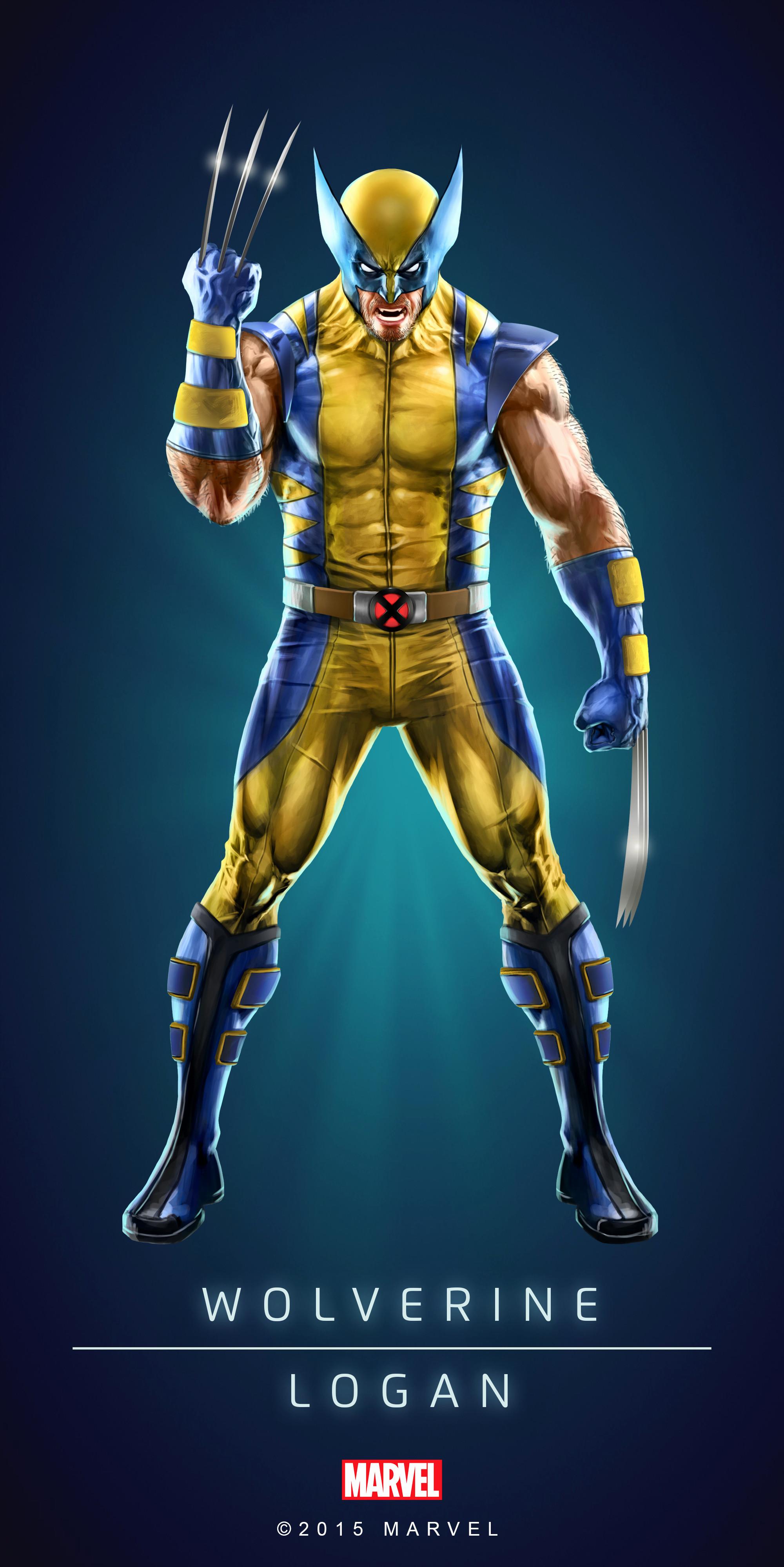 Logan Hd Wallpaper - Wolverine X Force Art , HD Wallpaper & Backgrounds