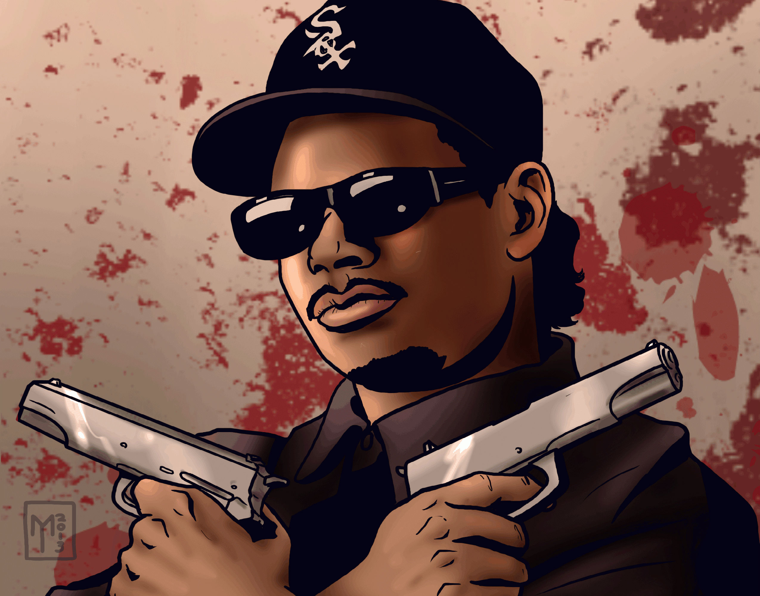 Nwa Iphone Wallpaper - Eazy E , HD Wallpaper & Backgrounds