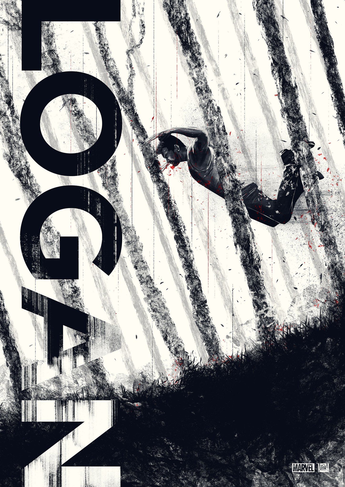 Logan Hd Wallpaper From Gallsource - Logan 2017 Noir Poster , HD Wallpaper & Backgrounds