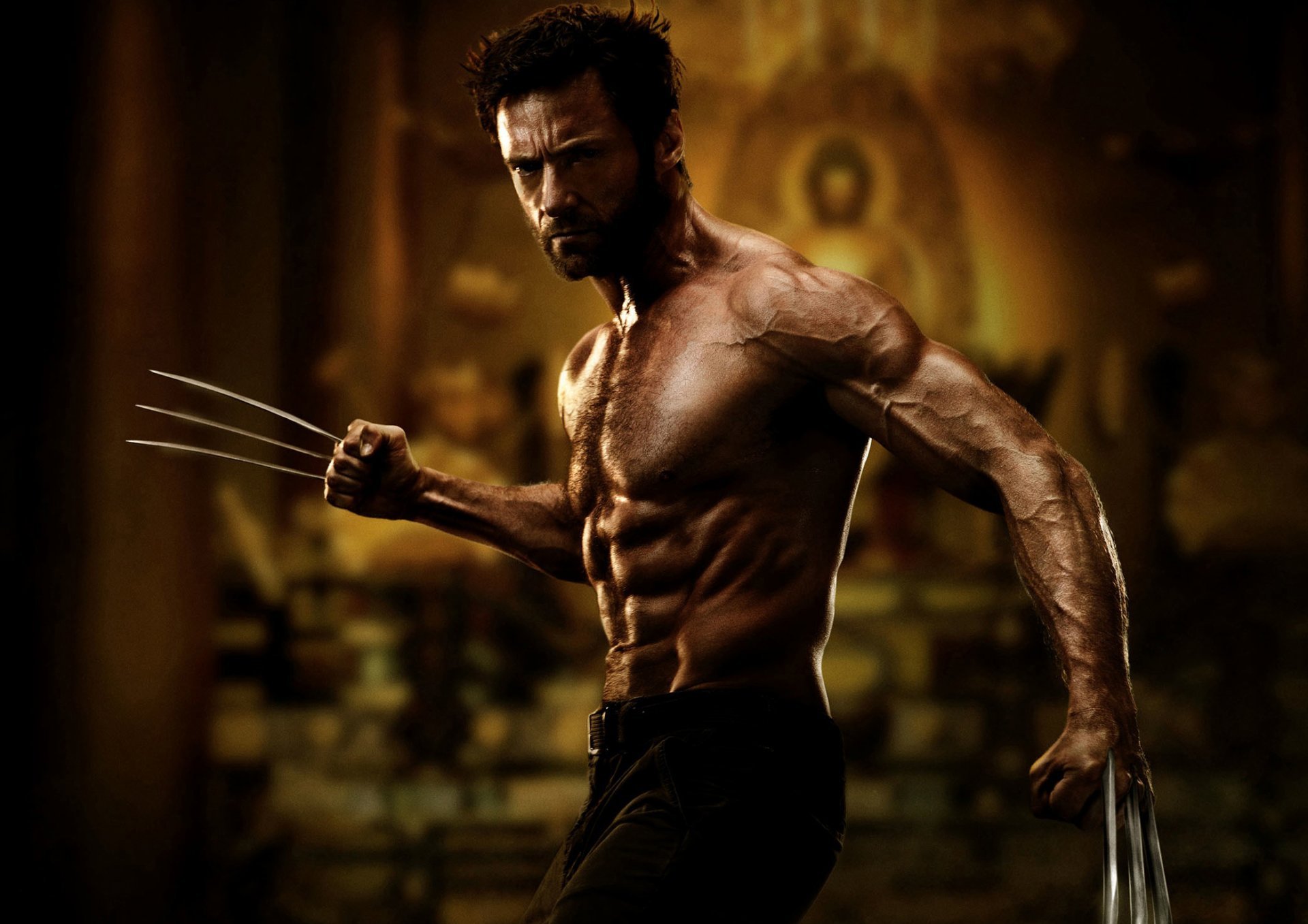 Hugh Jackman Wolverine Pose , HD Wallpaper & Backgrounds