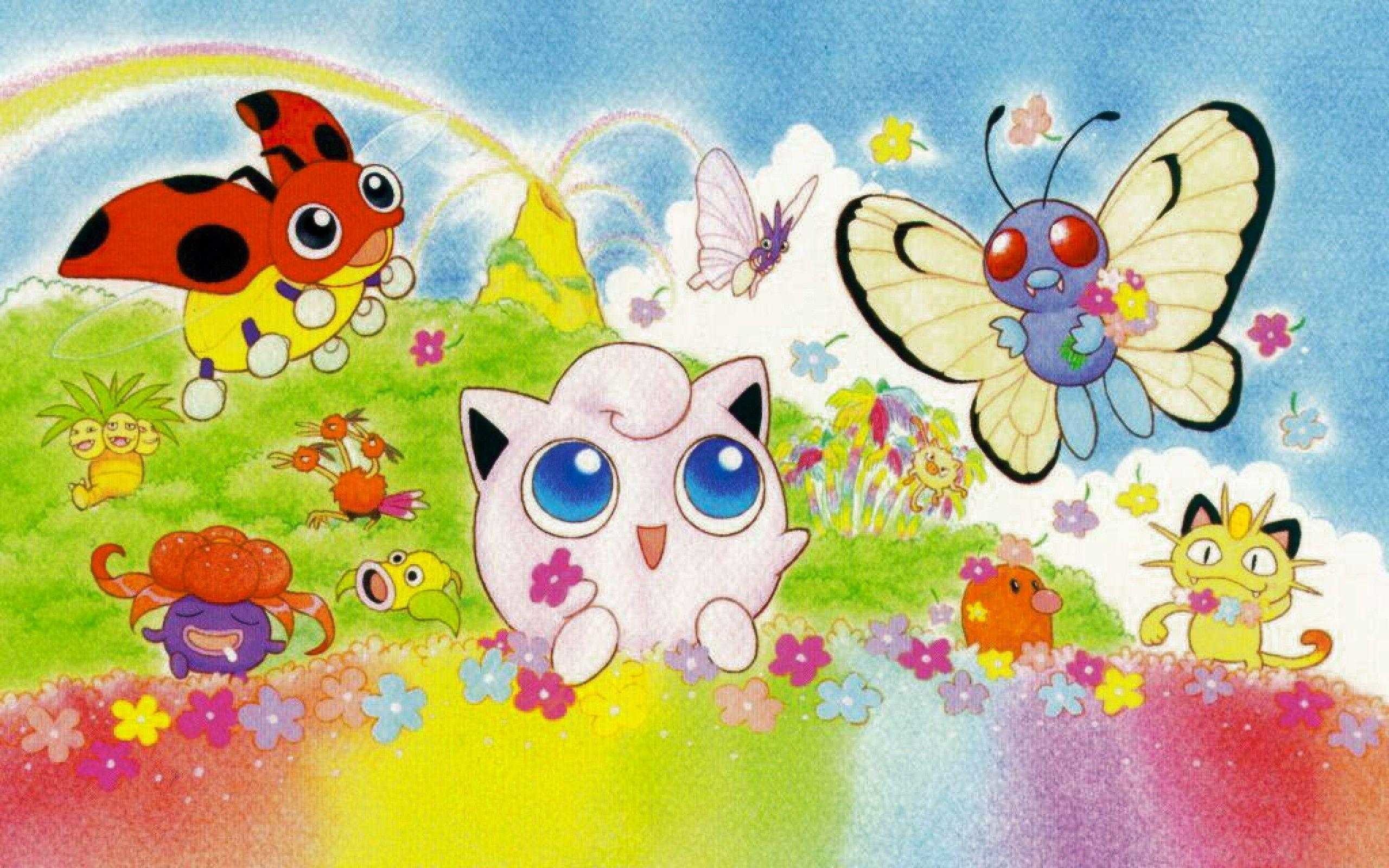 Legendary Pokemon Wallpapers For Computer Hd For - Cute Wallpaper Pokemon , HD Wallpaper & Backgrounds