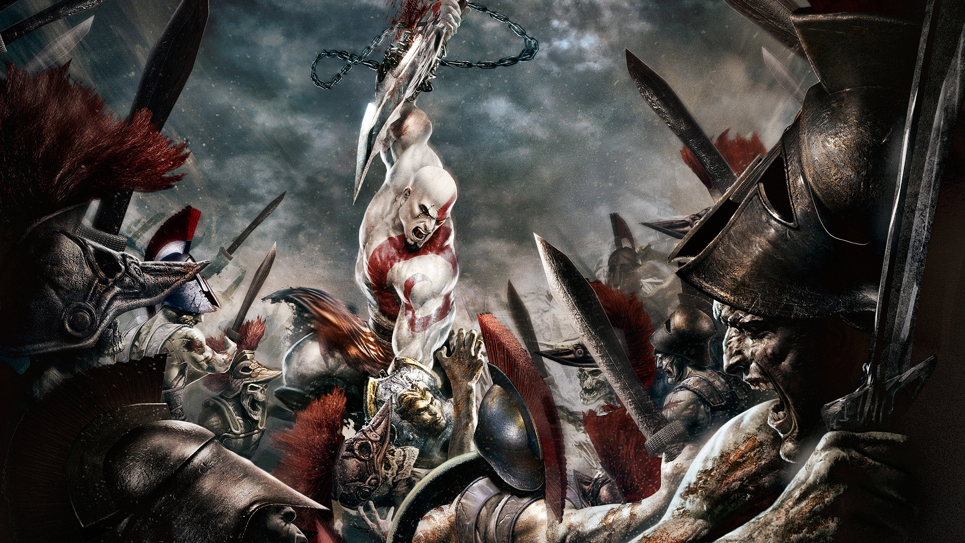 Wallpaper Videojuegos God War Battle Game Imagen - God Of War 3 , HD Wallpaper & Backgrounds