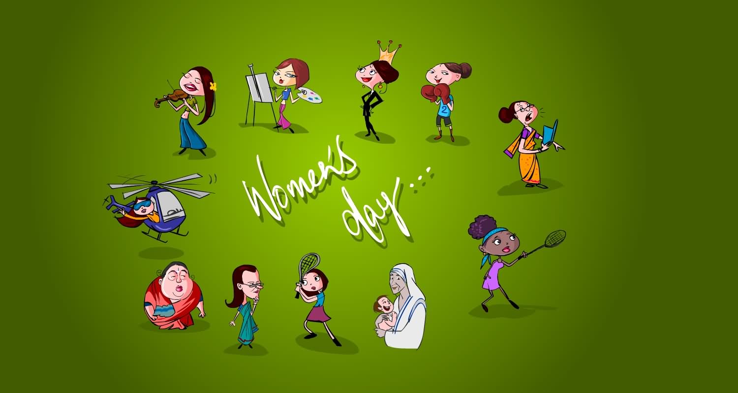 Women's Day Wallpaper - Happy Women's Day 2019 , HD Wallpaper & Backgrounds