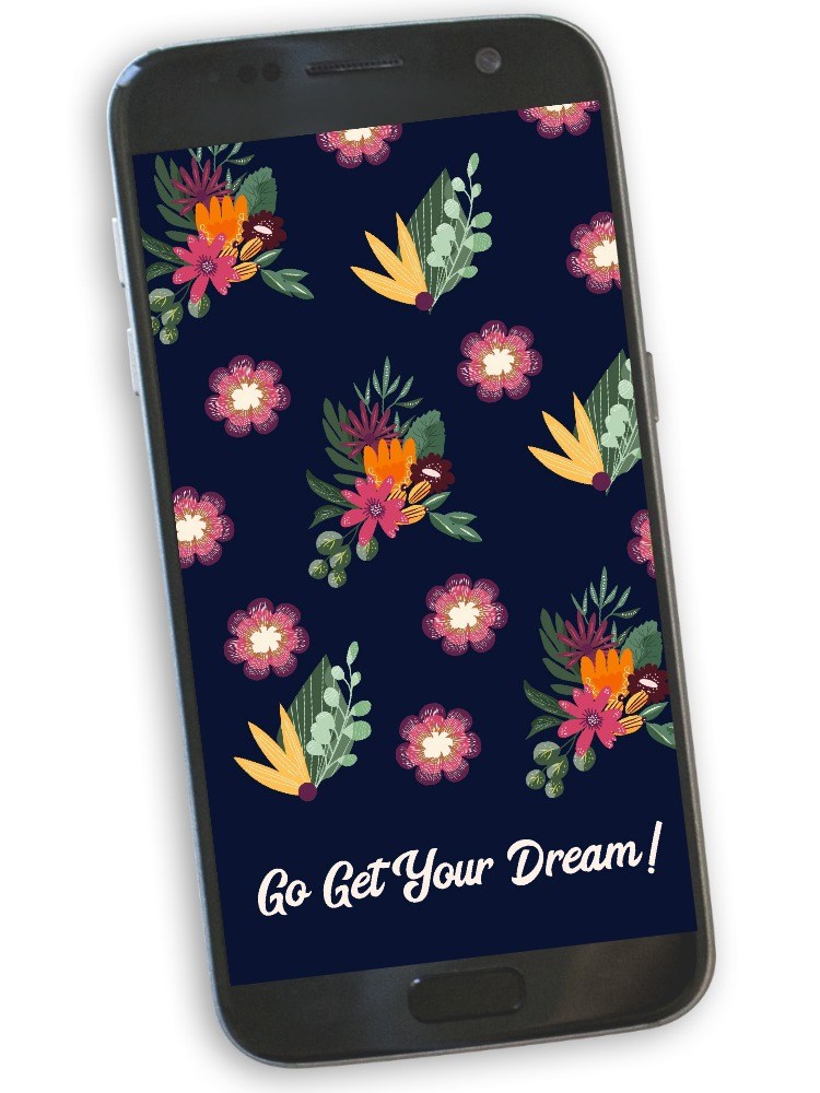 Go Get Your Dream Phone Wallpaper - Mobile Phone , HD Wallpaper & Backgrounds