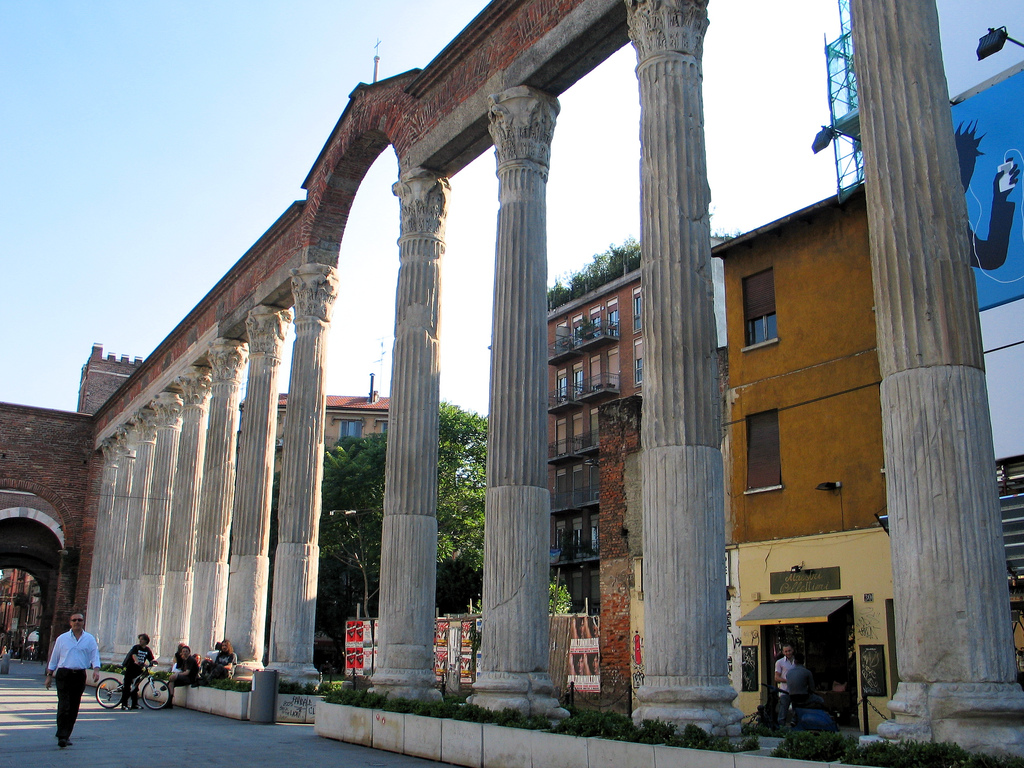 Views Of San Lorenzo - Porta Ticinese , HD Wallpaper & Backgrounds