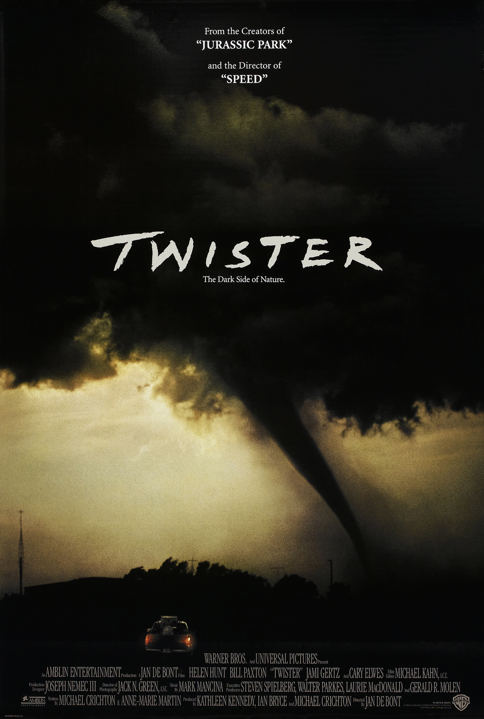 Download - Twister 1996 Movie Poster , HD Wallpaper & Backgrounds