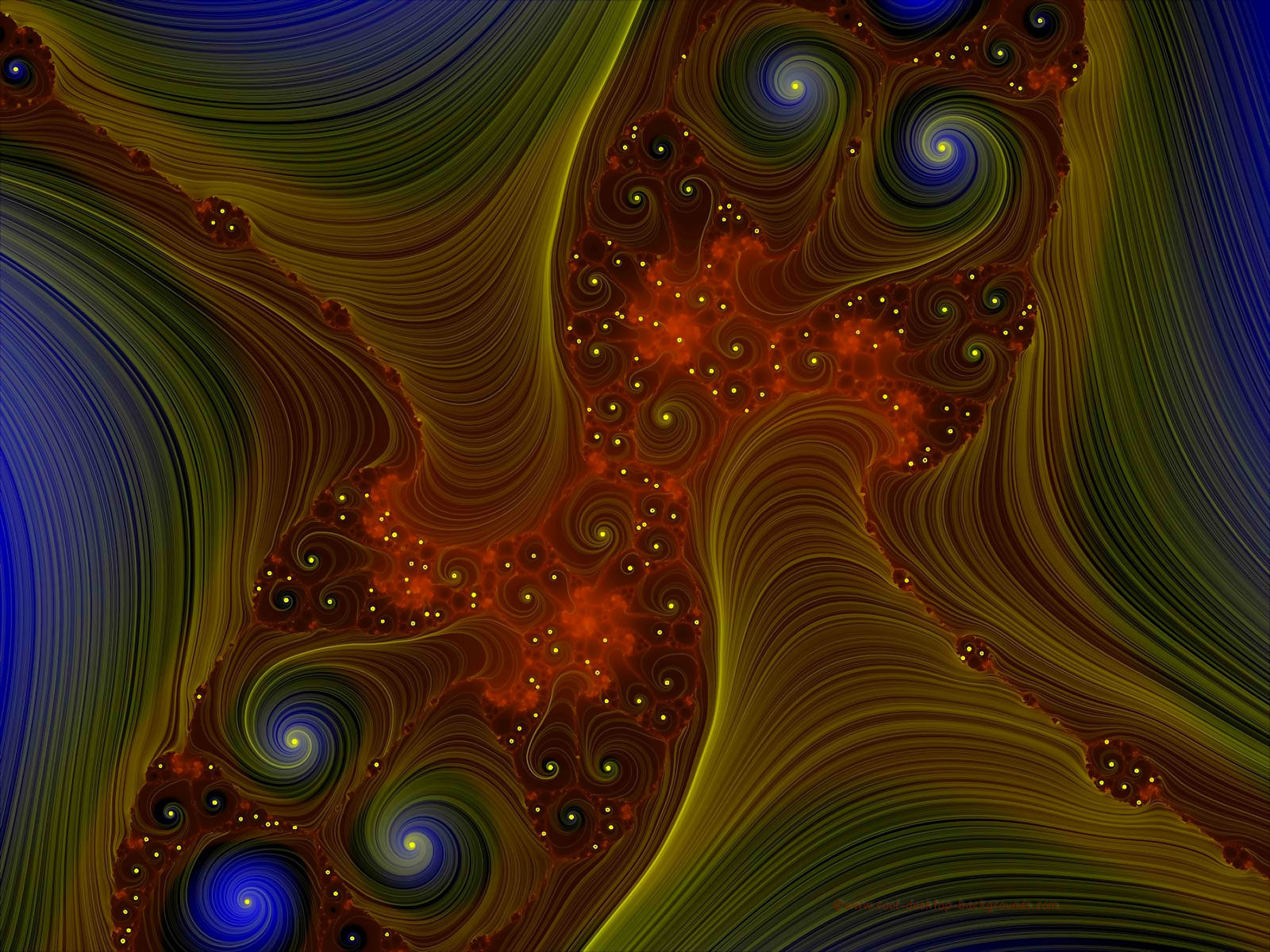 Free Background Wallpaper Of A Twisting Tunnels Fractal - Fractal Art , HD Wallpaper & Backgrounds