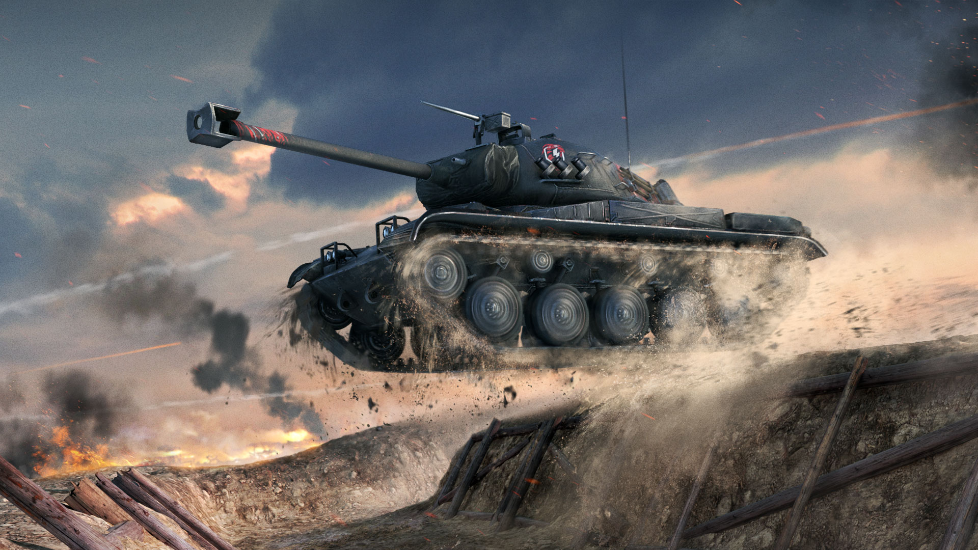 Wallpaper From World Of Tanks Blitz - Ворлд Оф Танкс Блиц , HD Wallpaper & Backgrounds