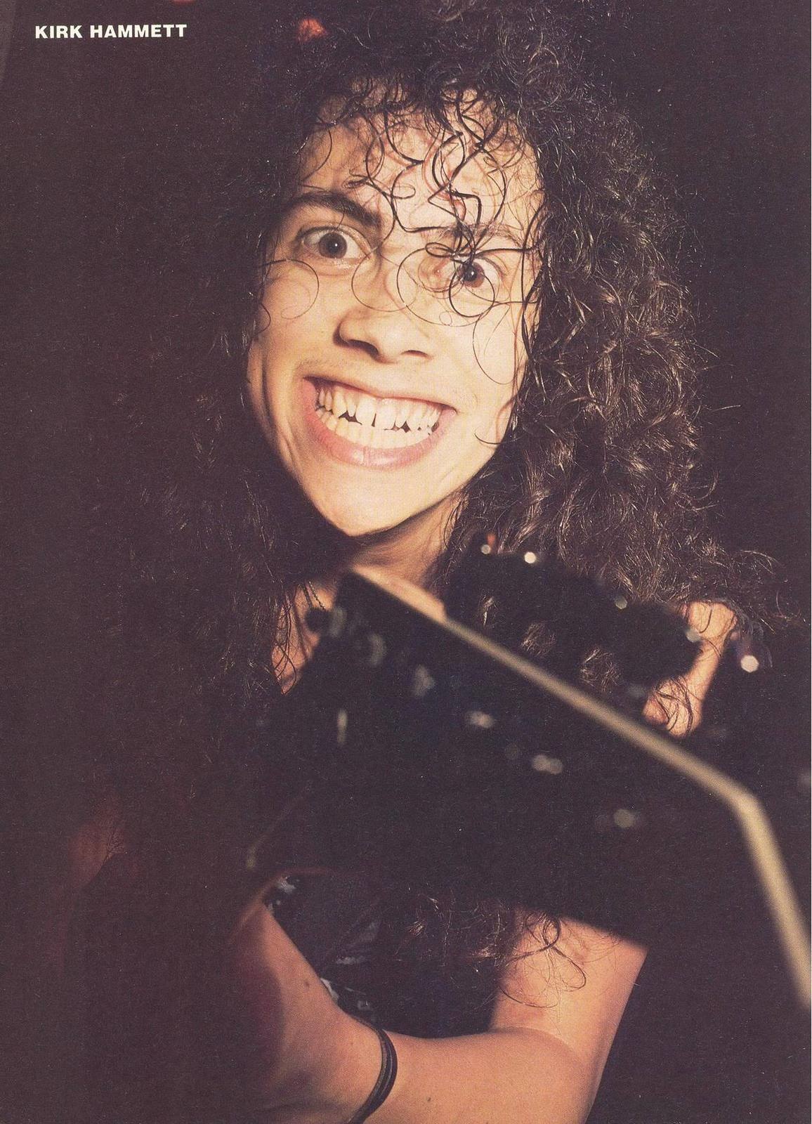 Kirk Hammett, Metallica - Kirk Hammett Young Teeth , HD Wallpaper & Backgrounds