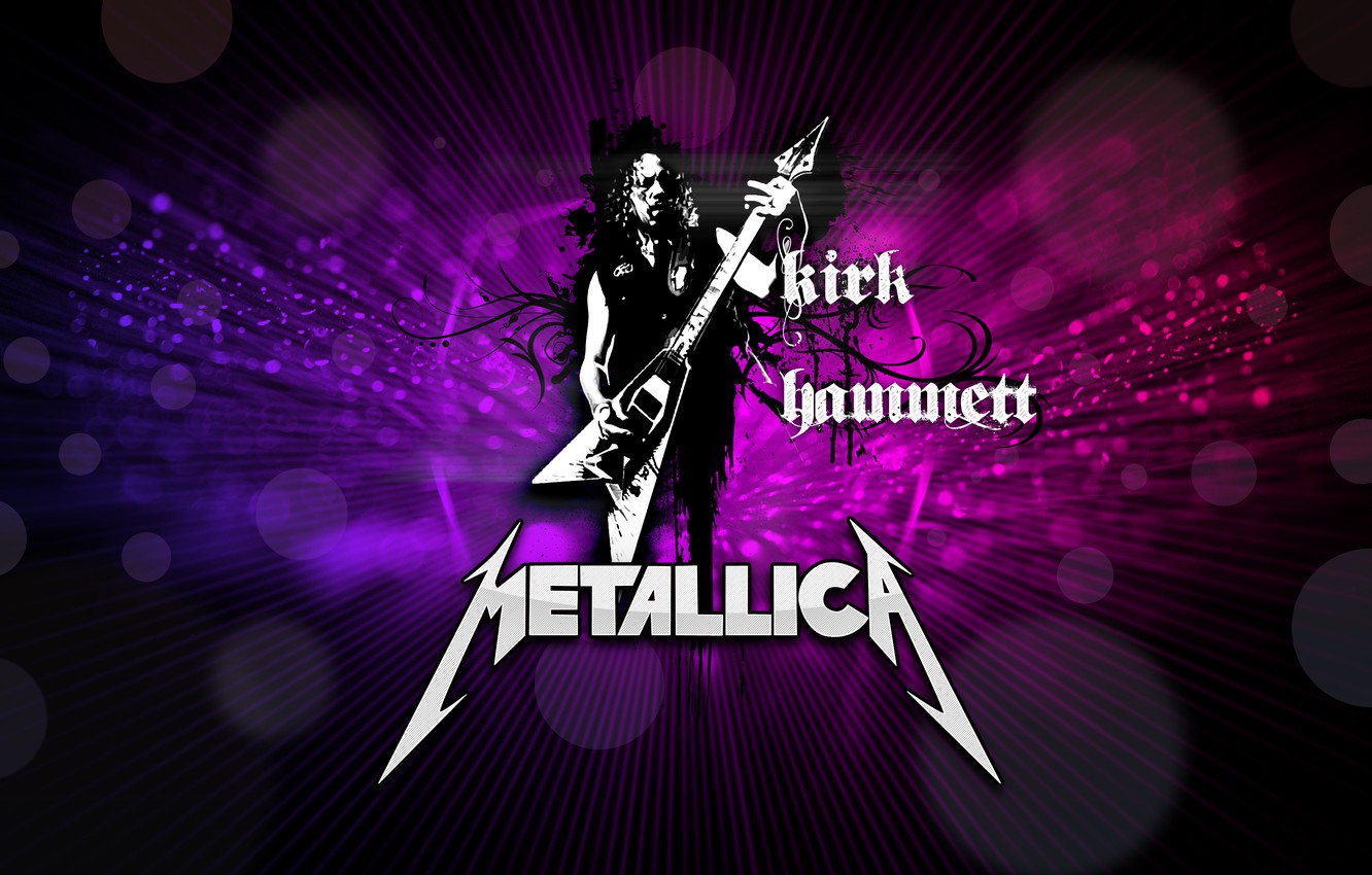Photo Wallpaper Music, Guitarist, Rock, Metallica, - Metallica Kirk Hammett , HD Wallpaper & Backgrounds