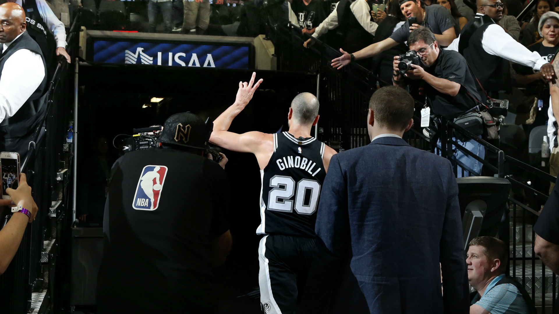 Nba Scores And Highlights - Manu Ginobili Last Game , HD Wallpaper & Backgrounds
