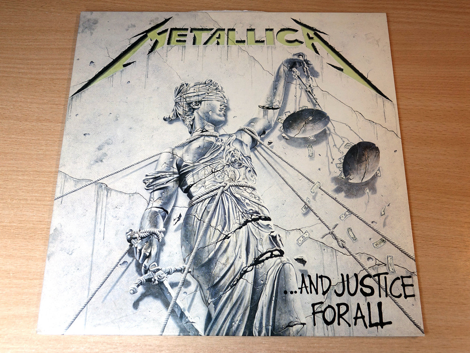 Metallica/and Justice For All/2008 Universal Reissue - Metallica And Justice For All Album Cover Itunes , HD Wallpaper & Backgrounds