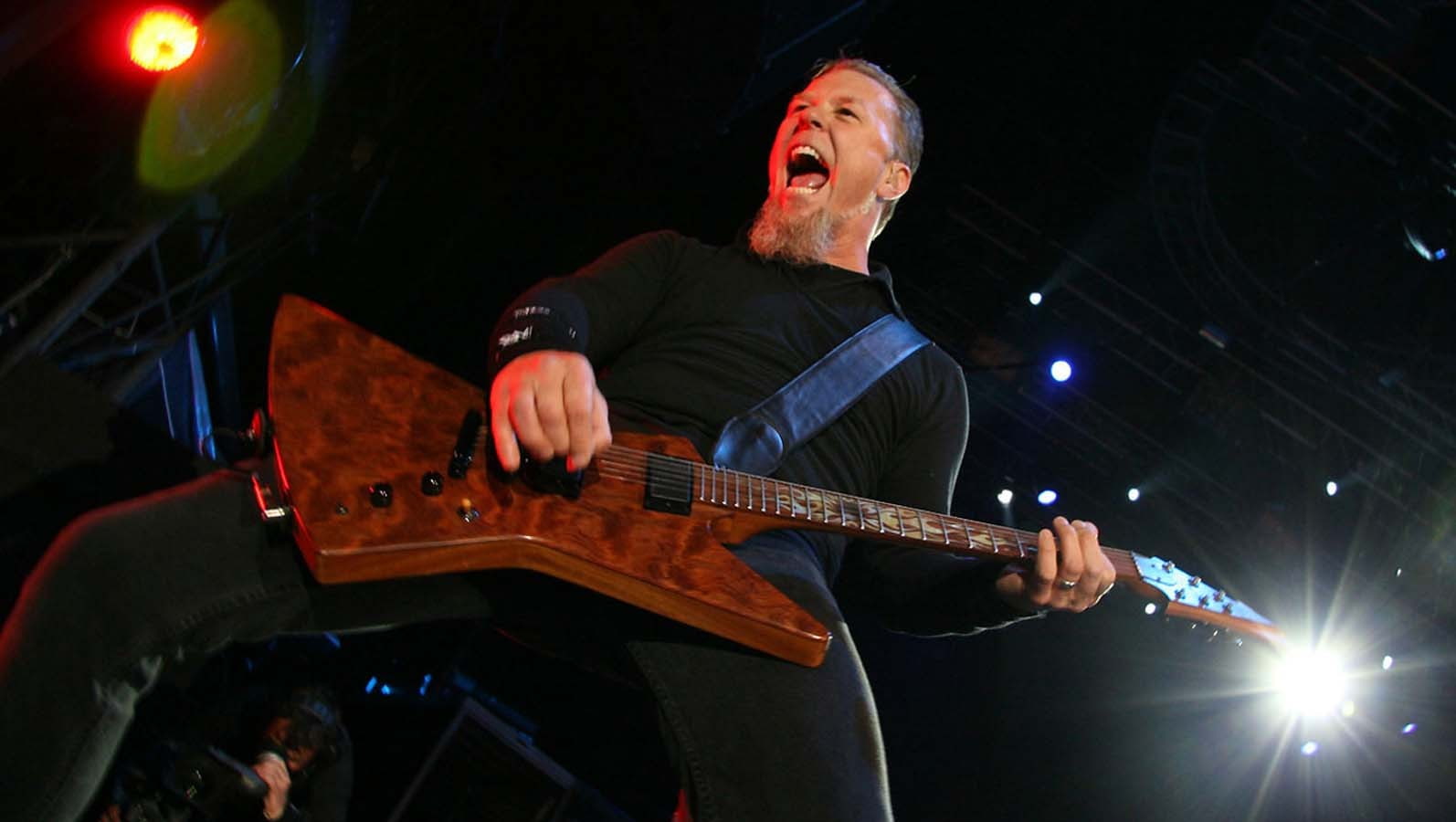 Metallica, James Hetfield, Electric Guitar, Guitarist - James Hetfield Hd , HD Wallpaper & Backgrounds