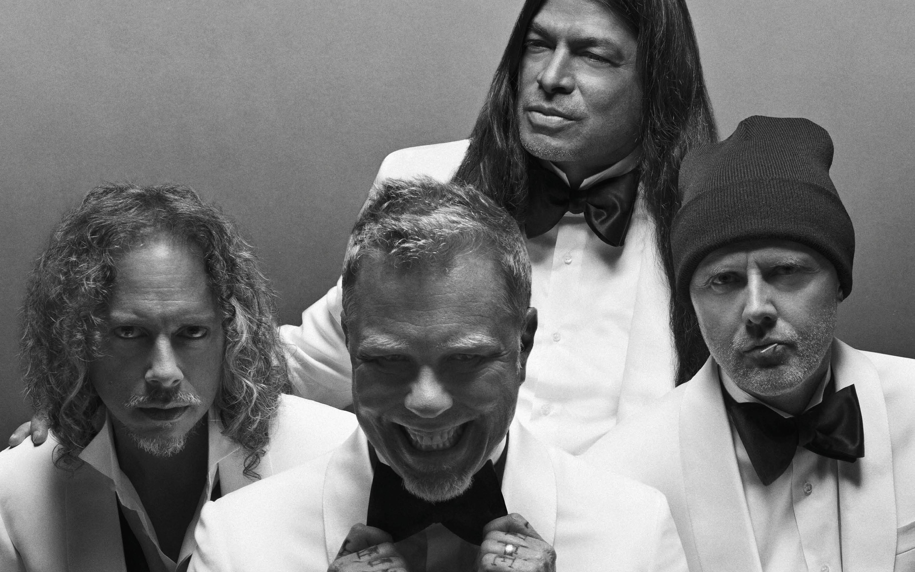 Lars Ulrich, Kirk Hammett, James Hetfield, Metallica, - Brioni Metallica , HD Wallpaper & Backgrounds