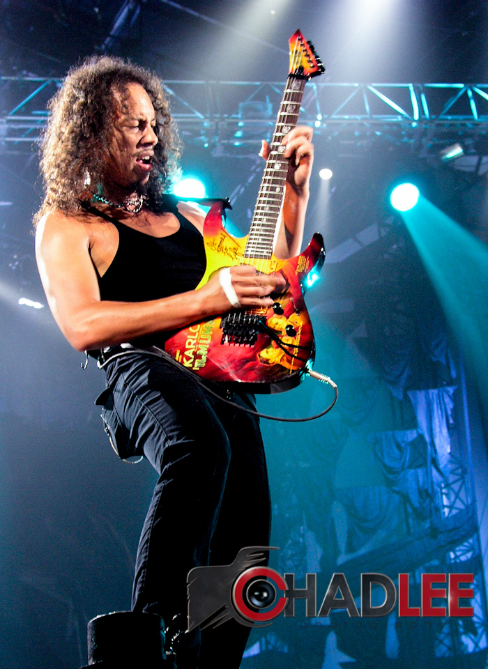 Metallica 7 3 2003 Silverdome Kirk Hammett 125 - Kirk Hammett Live 2003 , HD Wallpaper & Backgrounds
