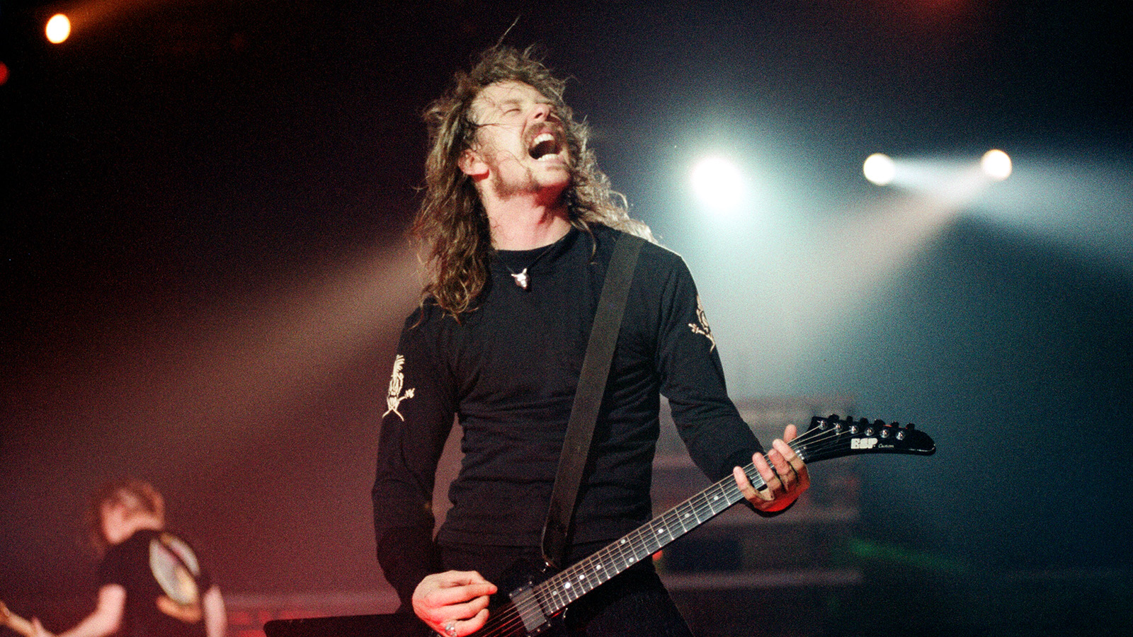 Metallica's Black Album - Metallica James Hetfield 90s , HD Wallpaper & Backgrounds