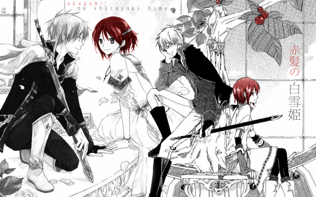 Zen And Shirayuki - Akagami No Shirayukihime , HD Wallpaper & Backgrounds