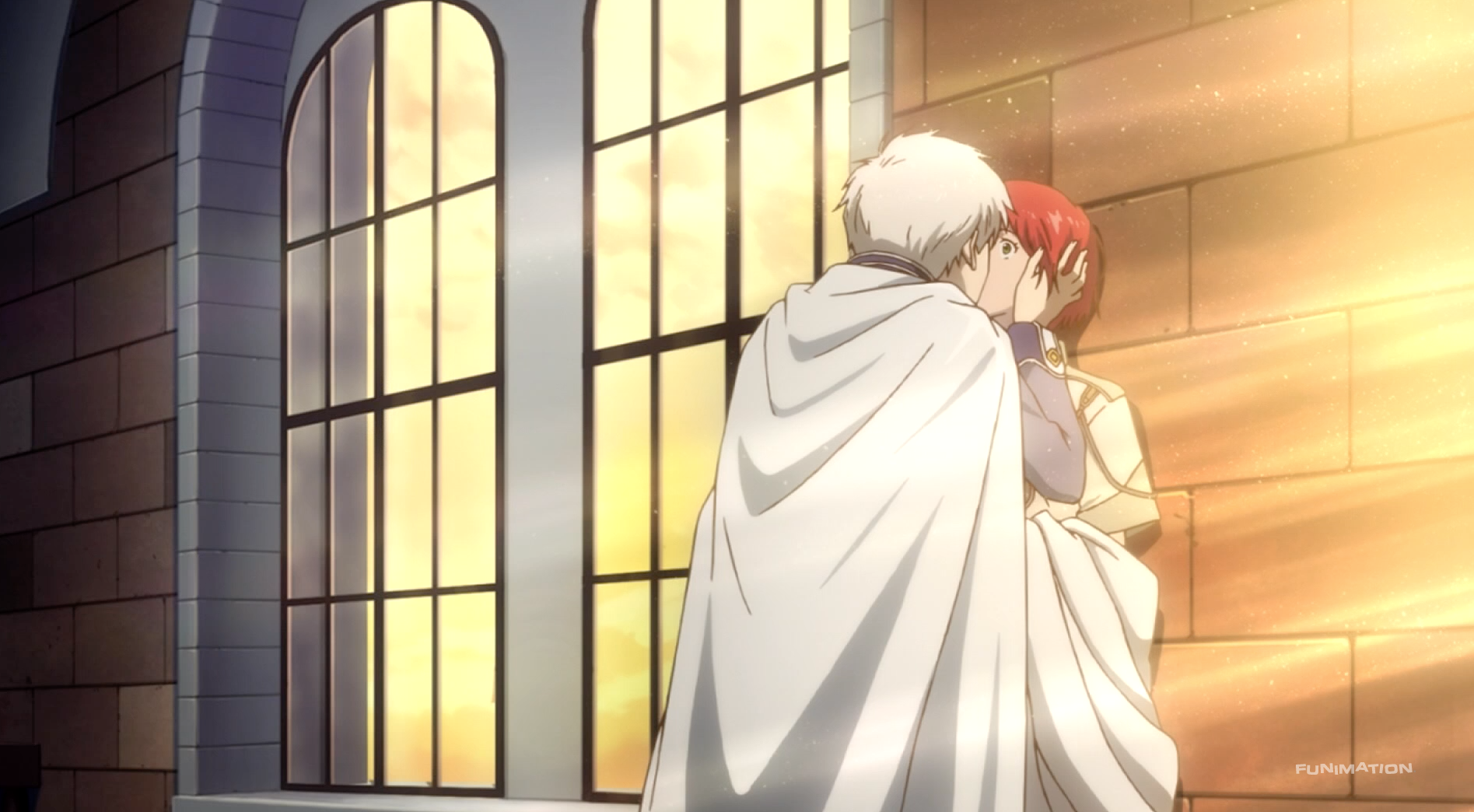 Zen And Shirayuki Kiss - Snow White And Red Hair Kiss , HD Wallpaper & Backgrounds