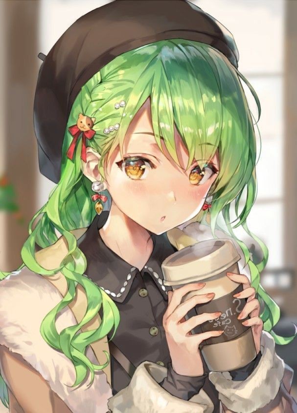 Anime Boy With Green Hair Wallpapers Inspirational Anime Girl