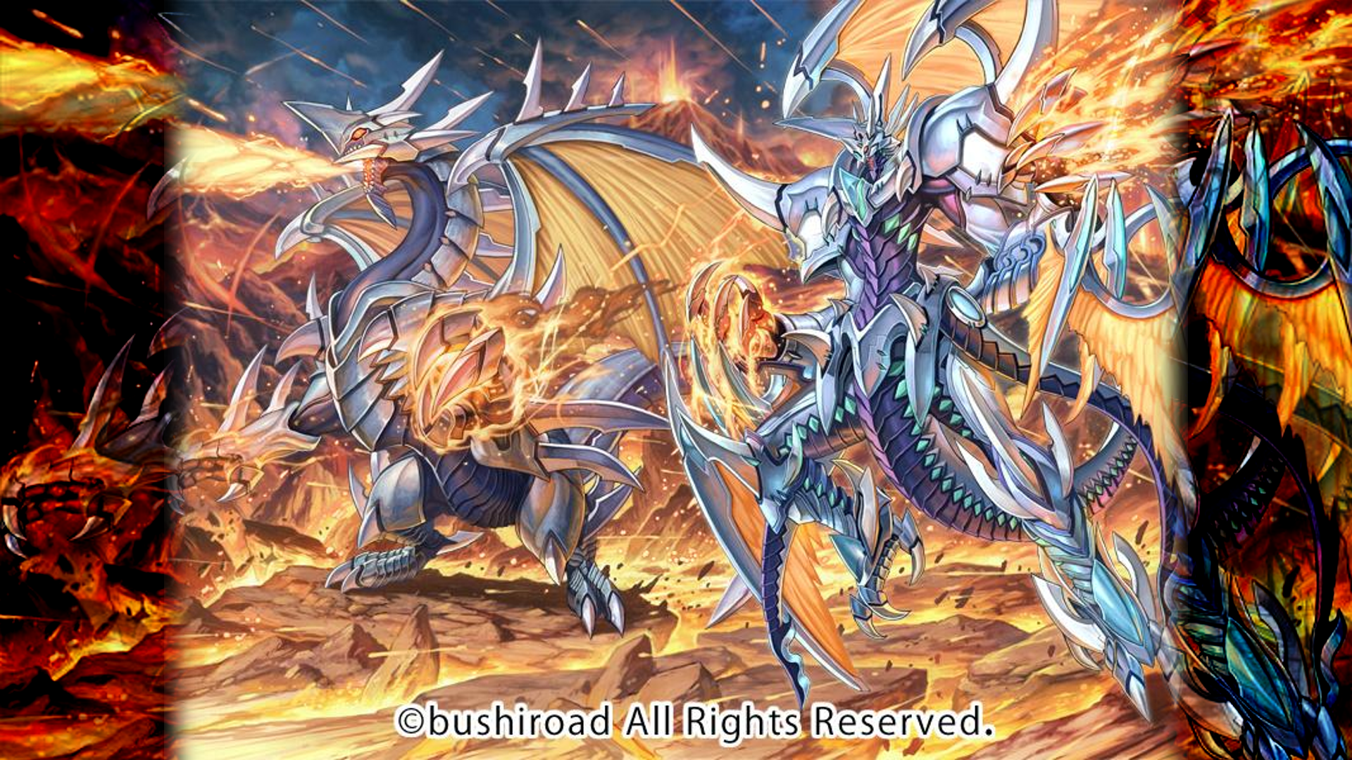 Cardfight Vanguard Perdition Dragon , HD Wallpaper & Backgrounds