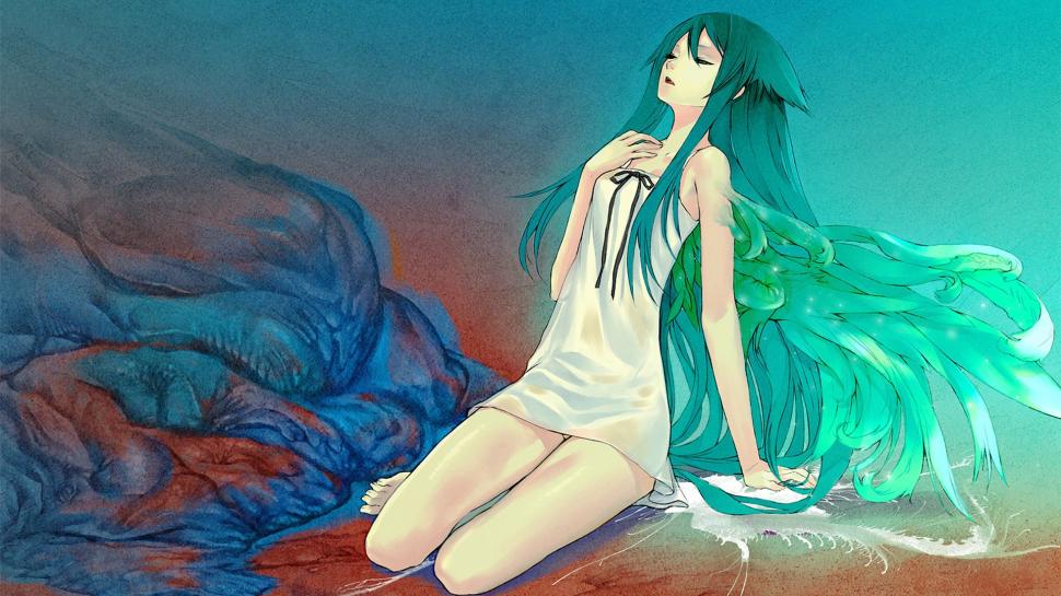 Anime Drawing Saya No Uta Saya Song Of Saya Visual - Song Of Saya , HD Wallpaper & Backgrounds