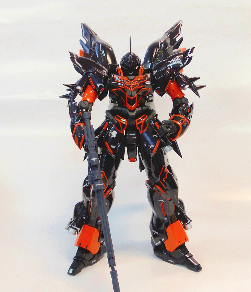 Sinanju Nerv Custom - Gundam Sinanju Custom Paint , HD Wallpaper & Backgrounds