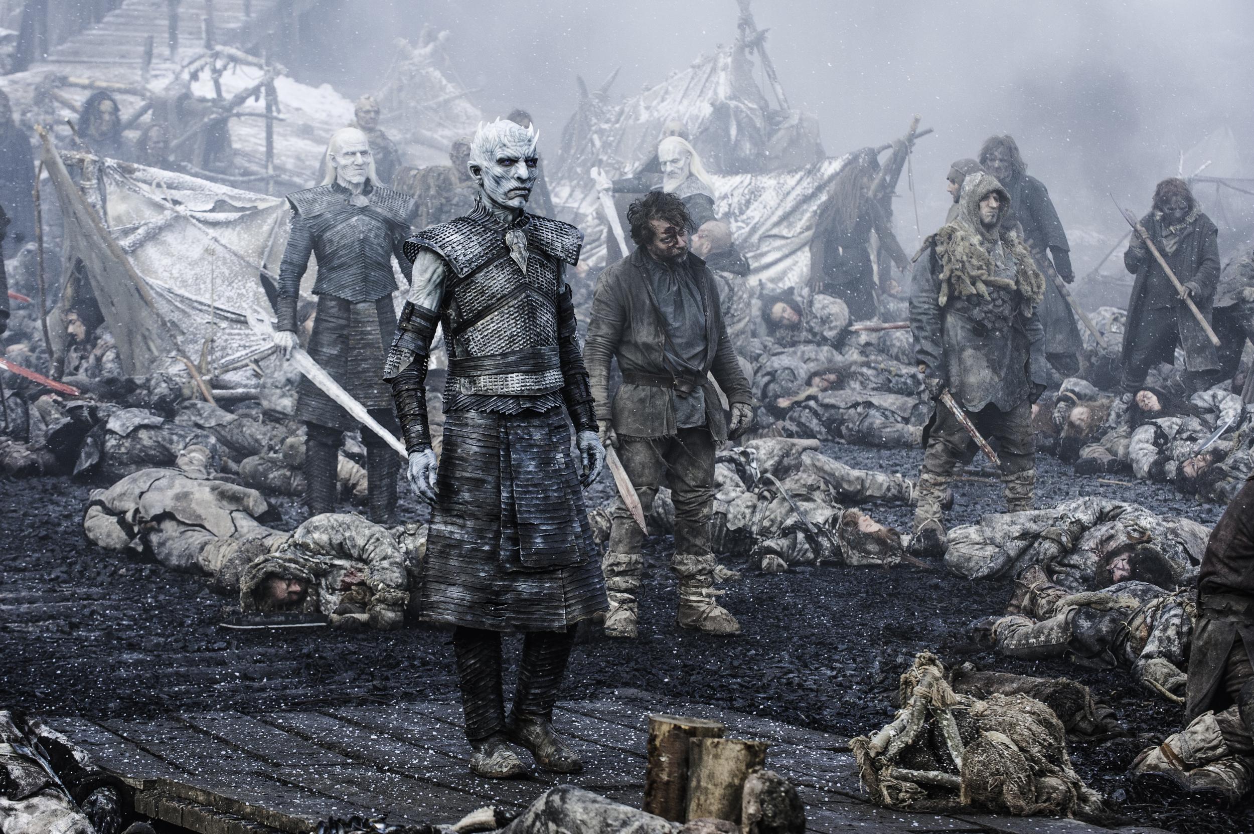 White Walkers Game Of Thrones - Night King Wallpaper Hd , HD Wallpaper & Backgrounds