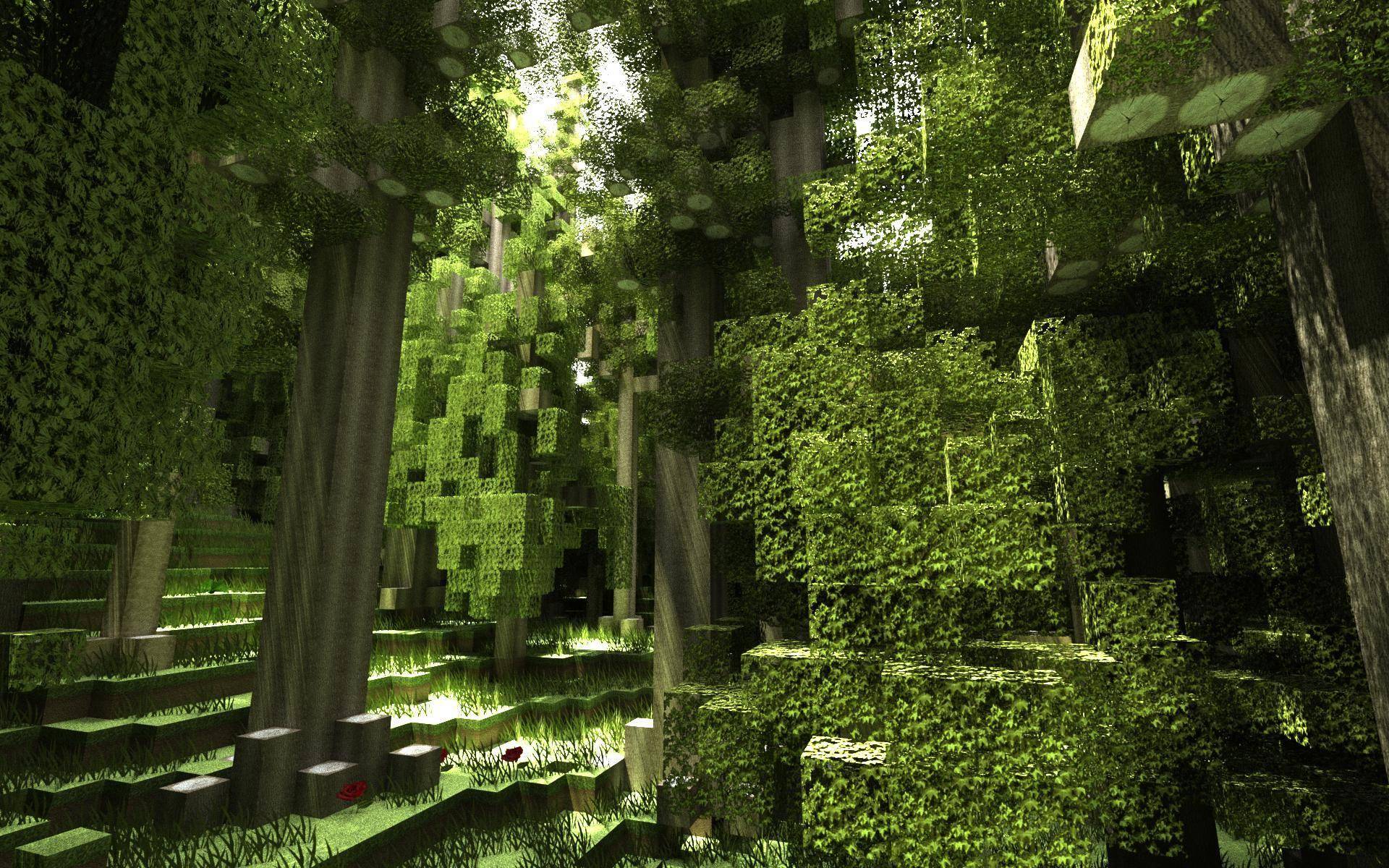 Minecraft Wallpapers - Minecraft Forest , HD Wallpaper & Backgrounds