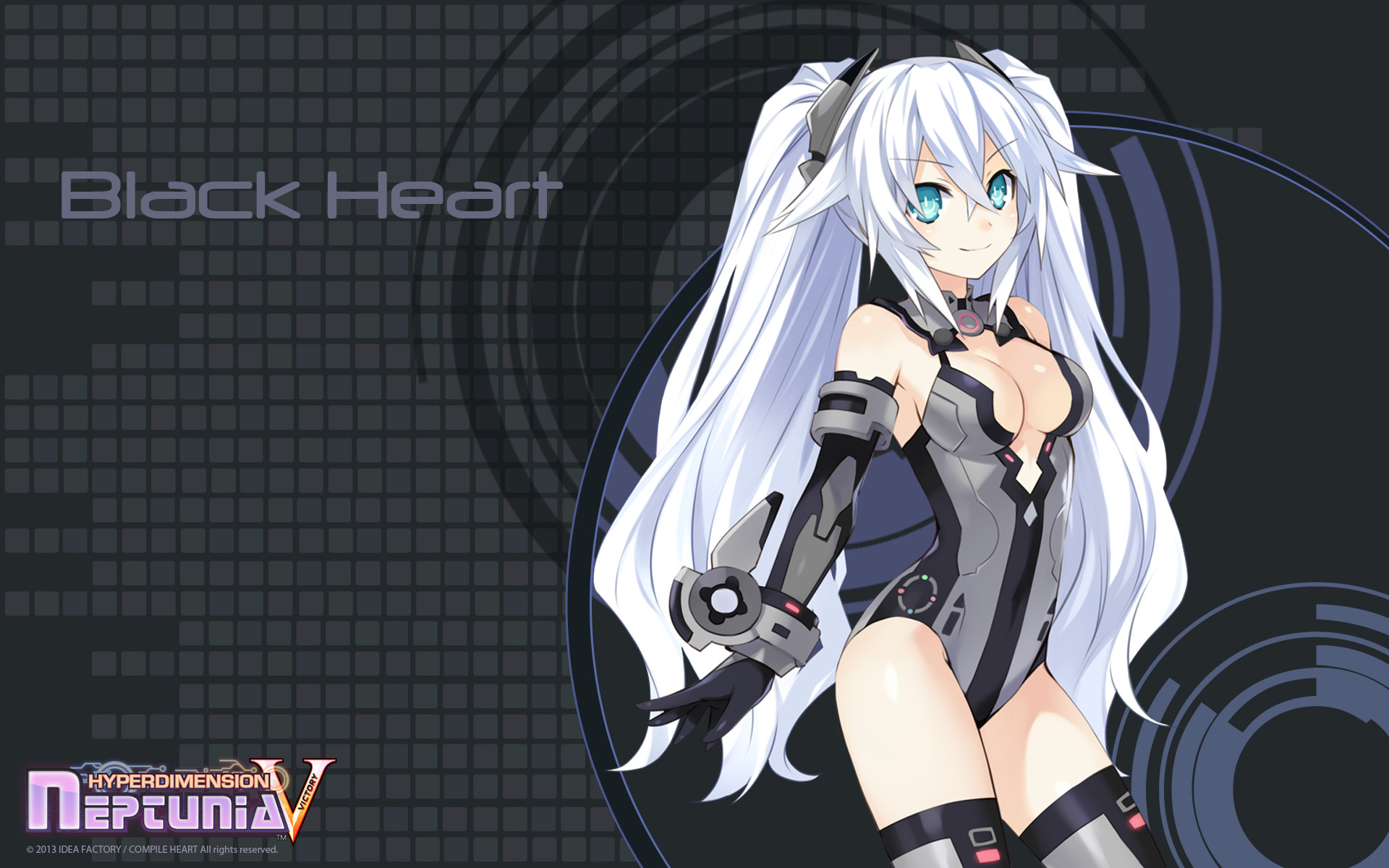 Hyperdimension Neptunia Victory Wallpaper 004 Black - Noire Black Heart Hyperdimension Neptunia , HD Wallpaper & Backgrounds