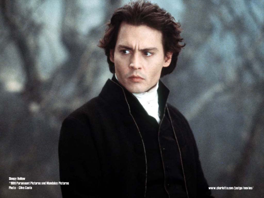 Ichabod Johnny Depp Sleepy Hollow Fox - Headless Horseman Johnny Depp Movie , HD Wallpaper & Backgrounds