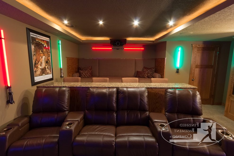 Minneapolis Basement Theater Ideas With Architects - Interior Design , HD Wallpaper & Backgrounds