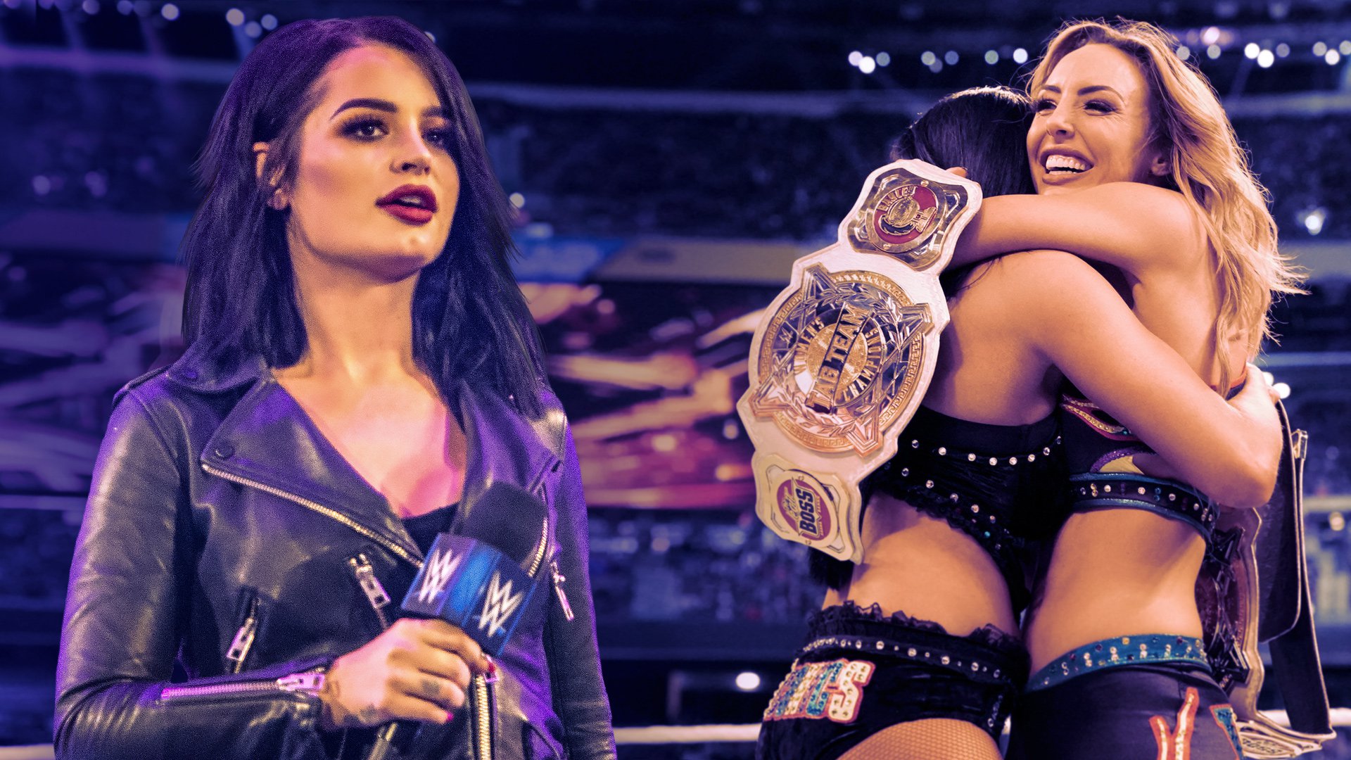 Paige Has A Surprise For The Iiconics - Performance , HD Wallpaper & Backgrounds