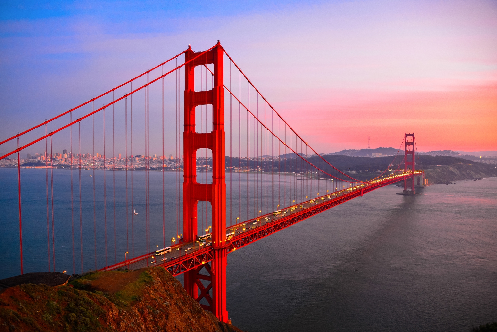 10 Latest Golden Gate Bridge Wallpaper High Resolution - Golden Gate Bridge , HD Wallpaper & Backgrounds