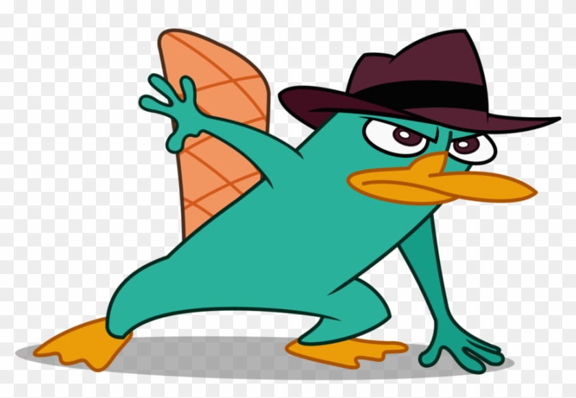 Perry The Platypus Fedora - Perry Platypus Cartoon Character , HD Wallpaper & Backgrounds