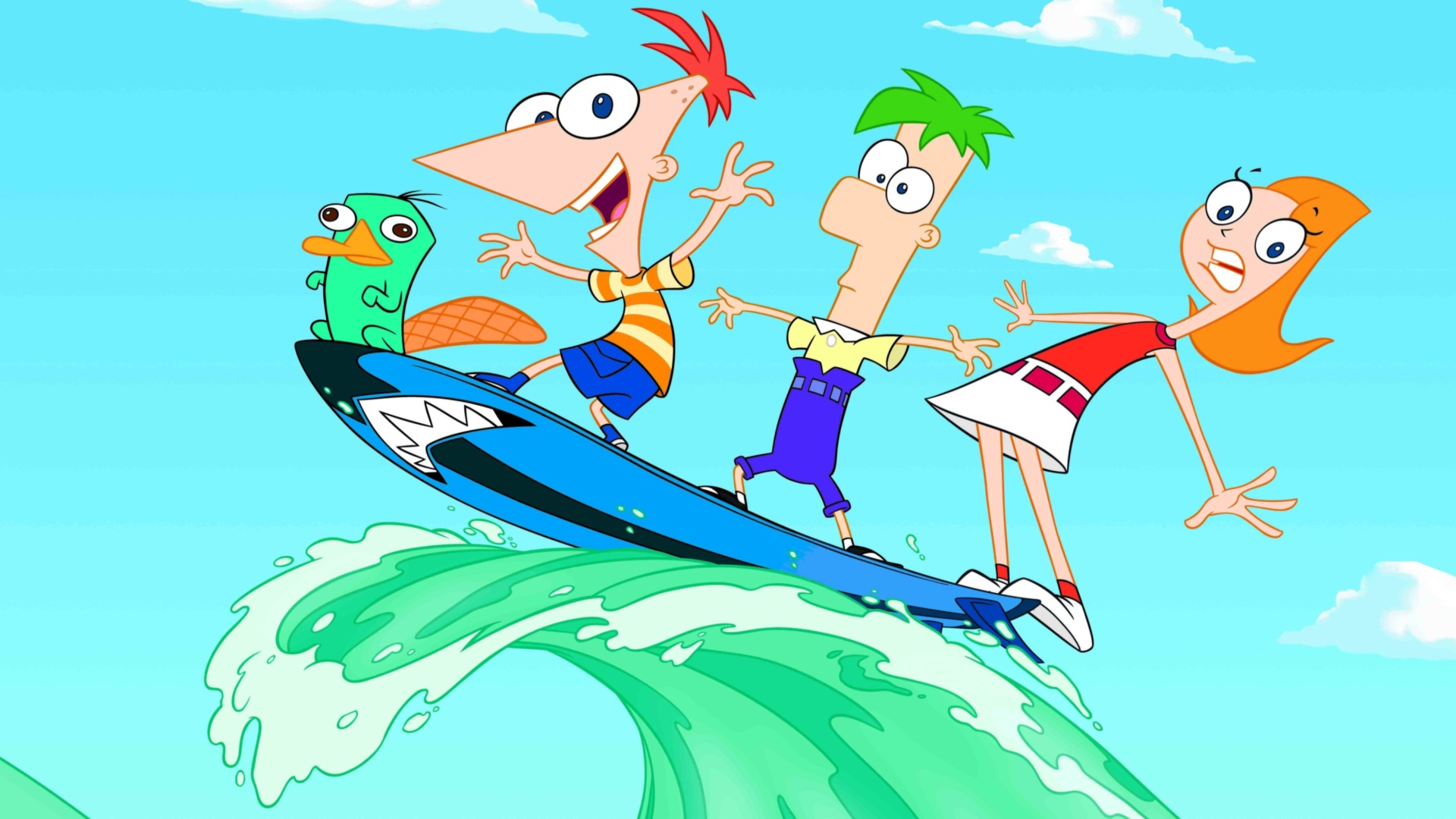 Phineas And Ferb Backgrounds - Phineas And Ferb Netflix , HD Wallpaper & Backgrounds