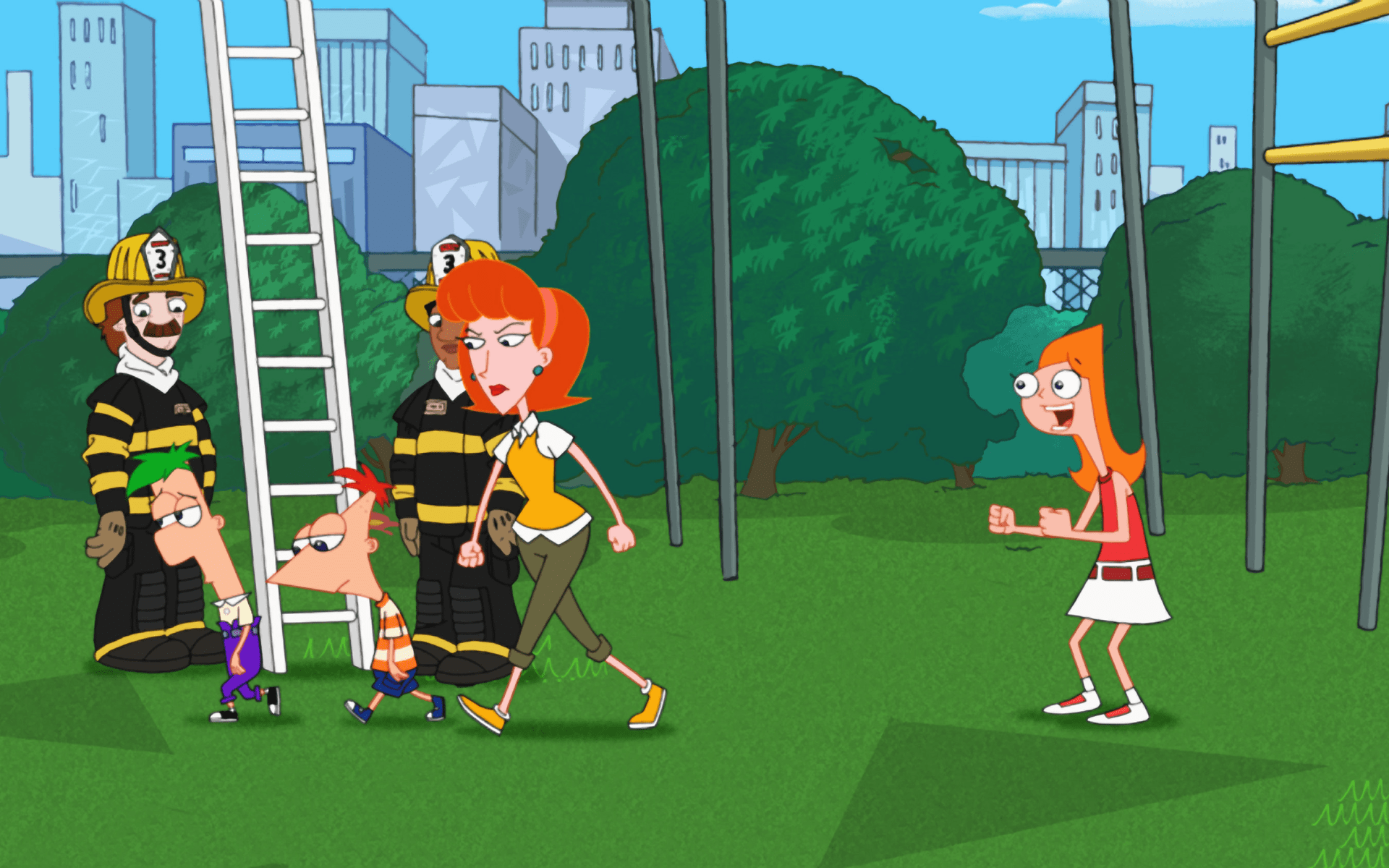 Phineas And Ferb 1080p Hd Wallpaper Background - Phineas And Ferb Backgrounds , HD Wallpaper & Backgrounds