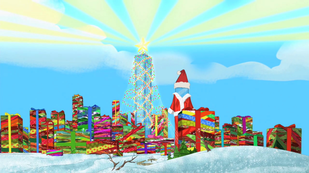 Phineas - Phineas And Ferb Christmas , HD Wallpaper & Backgrounds