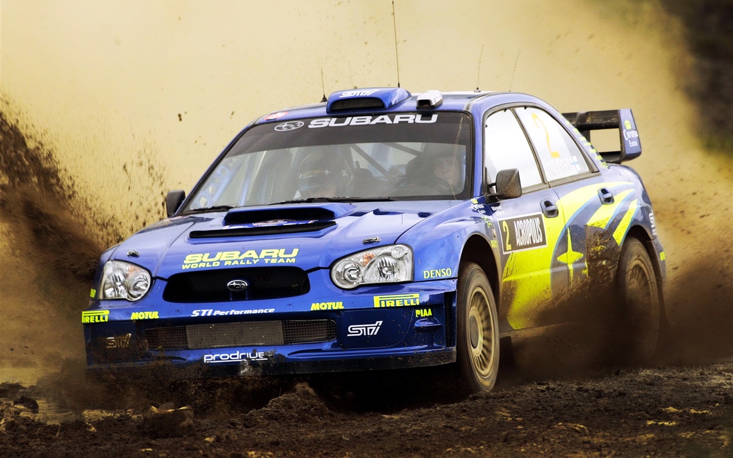 Subaru Rally Car Wallpaper