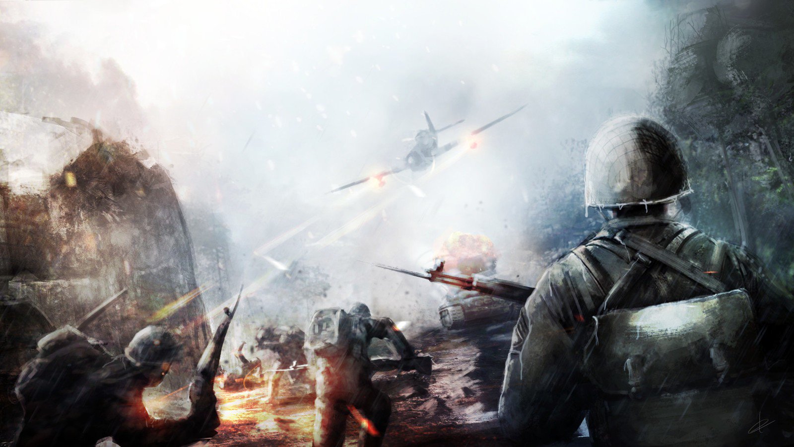 Firestorm Tries To Mix Battlefield & Battle Royale, - Art Of Battlefield V , HD Wallpaper & Backgrounds