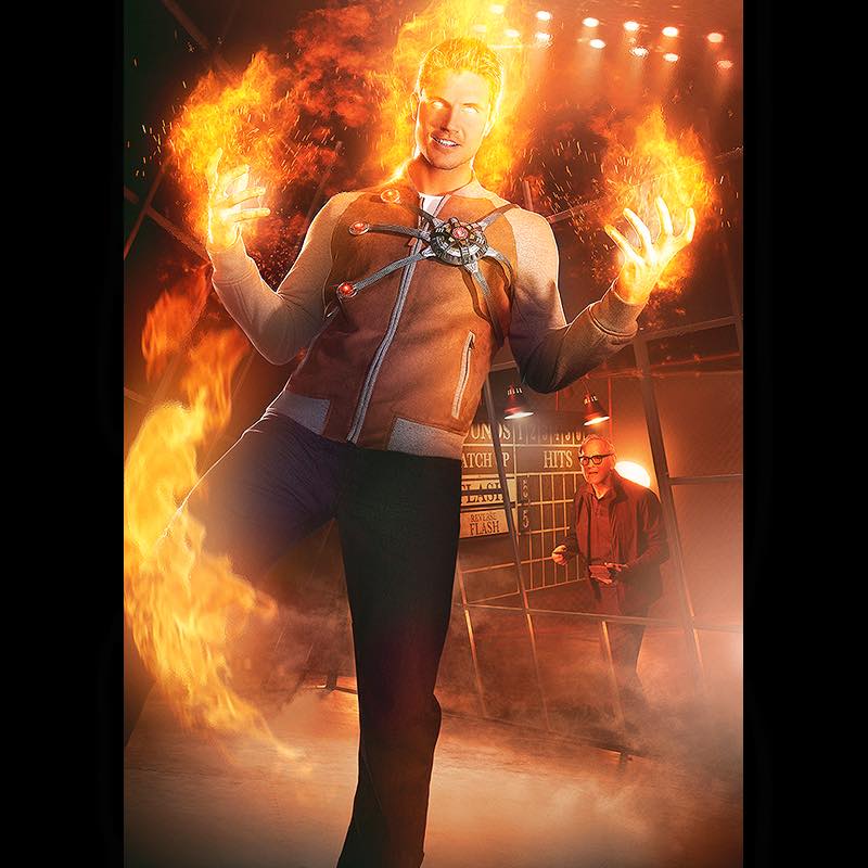 The Flash Season 2 Spoilers - Firestorm The Flash , HD Wallpaper & Backgrounds